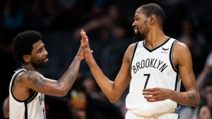 Irving &#039;frustrated&#039; by continued absence from Nets home games, says Durant