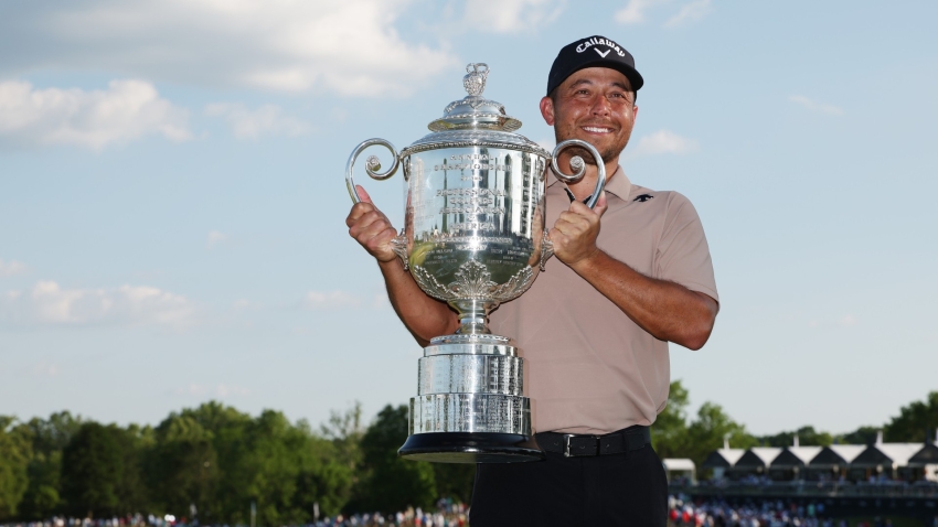 PGA Championship: Schauffele makes history with first major win