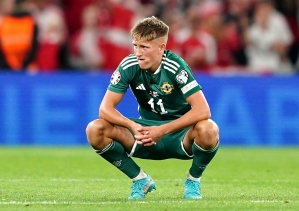 Jonny Evans says Denmark defeat ‘hard to take’ after late disappointment