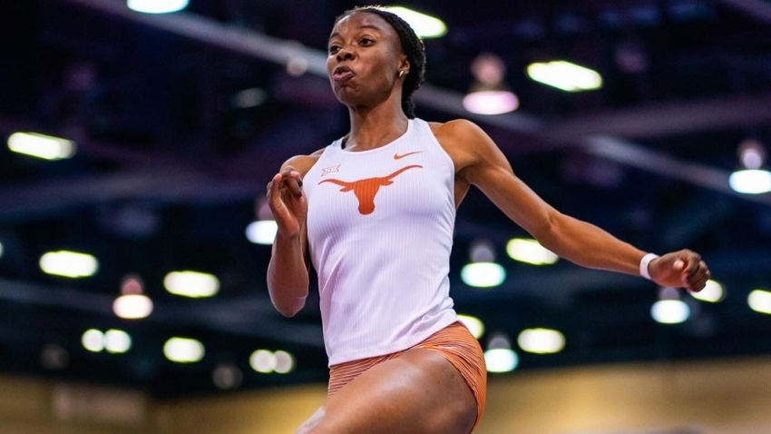 Smith produces season’s best to win long jump at Texas Invitational