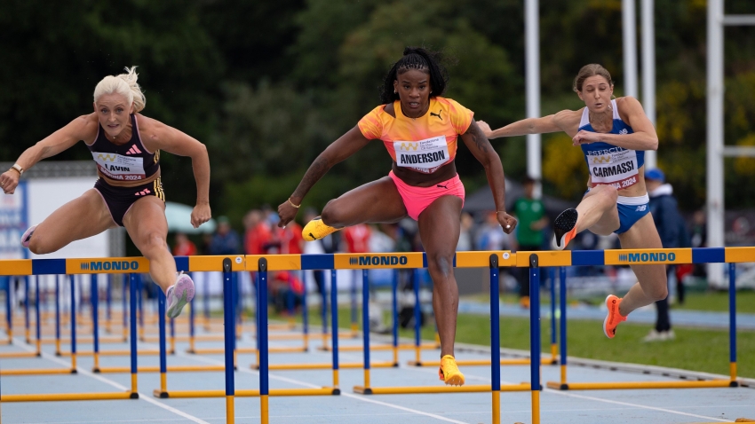 Encouraging victories for Jamaican hurdlers McLeod and Anderson in Savona