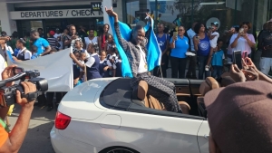 Julien Alfred receives hero&#039;s welcome in St Lucia as Foundation launch approaches