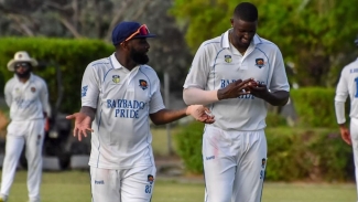 Holder grabs 4-47 to put Pride on top against Red Force at stumps on day one at Queen’s Park Oval