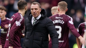 Brendan Rodgers hits out at ‘really poor officiating’ after Celtic defeat