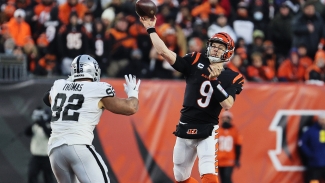 Bengals end 31-year playoffs drought after downing Raiders in wild card game