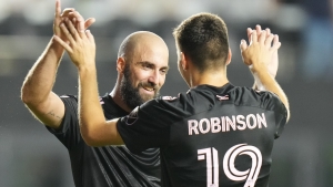 MLS: Higuain fires for in-form Inter Miami, Buchanan maintains New England&#039;s lead