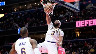 Davis lifts Lakers past Wizards with 55-point haul, Celtics overpower Nets