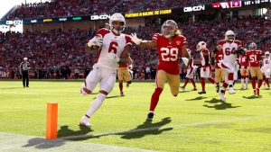 NFL touchdowns leader Conner surpassing expectations for Cardinals