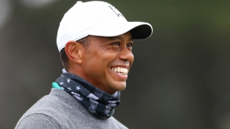 Tiger Woods back on the range – golf great hitting balls again after crash horror