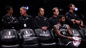 Nets begin life after Nash with loss as Kyrie struggles, Curry triple-double in third straight loss