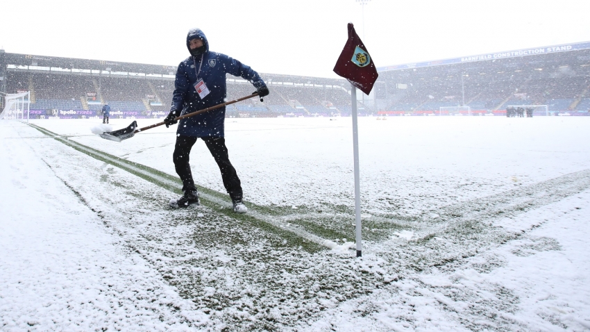 Tottenham&#039;s visit to Burnley postponed due to adverse weather conditions