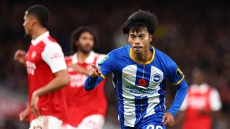Arsenal 1-3 Brighton and Hove Albion: Seagulls down Gunners in EFL Cup third round