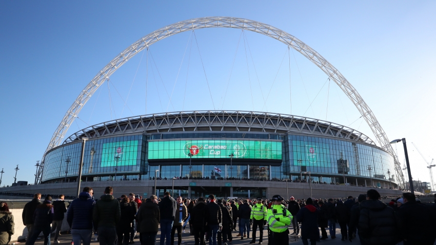 EFL Cup final between Man City and Tottenham at Wembley to be attended by 8,000 spectators