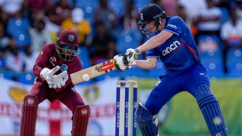 Harry Brook helps England set West Indies 326 as Jos Buttler struggles continue