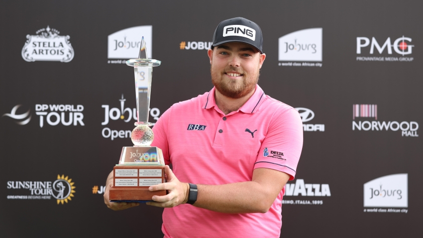 Bradbury secures place at The Open after maiden DP World Tour win in Johannesburg