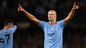 Manchester City 6-0 Nottingham Forest: Haaland scores perfect hat-trick as champions run riot
