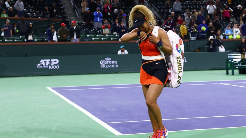 Emotional Osaka says Indian Wells heckling reminded her of abuse of Williams sisters