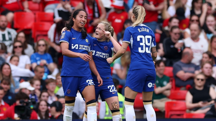 Chelsea edge out Man City to claim fifth straight WSL title with thumping win at Old Trafford