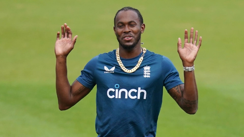Jofra Archer is special guest at England training ahead of ODI series decider