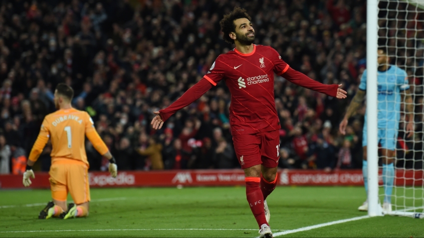 Liverpool 3-1 Newcastle United: Salah matches Premier League record in landmark Reds win