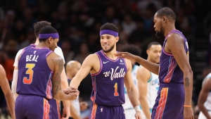 Booker hails Beal&#039;s game-changing return as Suns sting struggling Hornets