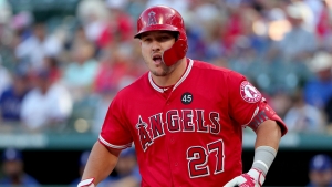 Trout ends hit drought but Red Sox extend Angels losing streak
