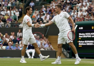 Britain’s Neal Skupski reaches Wimbledon men’s doubles final with Wesley Koolhof