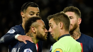 Paris Saint-Germain 2-1 Strasbourg: Mbappe penalty seals late win despite Neymar seeing red