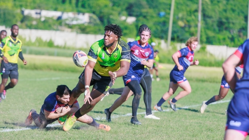 USA Rugby League team edges out Jamaica's Reggae Warriors in hard-fought battle at Mona