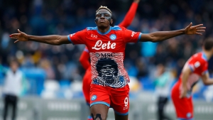 Osimhen matches Salah, Eto&#039;o and Weah Serie A feat with brace against Udinese