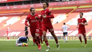 Liverpool 2-1 Aston Villa: Alexander-Arnold strikes late as Reds finally win at Anfield again