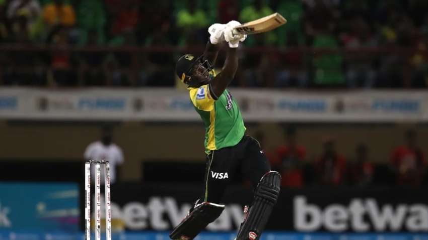 Rovman Powell&#039;s 105* helps Jamaica Scorpions chase down 319 to set up CG Insurance Super50 Cup final clash with T&amp;T Red Force
