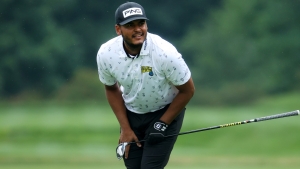 Munoz ploughs clear of the field at John Deere Classic