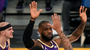 LeBron James feeling &#039;real good with my shot&#039; as Lakers win five straight