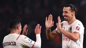 Bologna 2-4 Milan: Bennacer and Ibrahimovic strike late to send Rossoneri top of Serie A