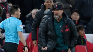 Klopp admits he deserved red card, but defends frustration at officiating despite Liverpool beating Man City