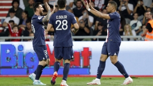 Ajaccio 0-3 Paris Saint-Germain: Messi and Mbappe magic sends champions six clear