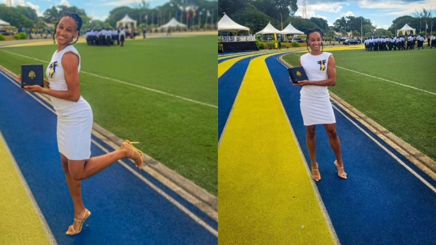 World champs bronze medallist Sada Williams receives prestigious national honour from Barbados