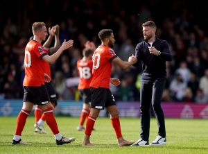Rob Edwards ‘drained’ after Luton’s last-gasp winner in Bournemouth comeback