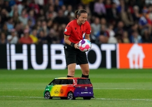Cheryl Foster’s World Cup performances spark a refereeing boom in Wales