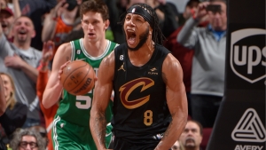 Cavaliers All-Star Mitchell shares credit after third overtime win against the Celtics this season