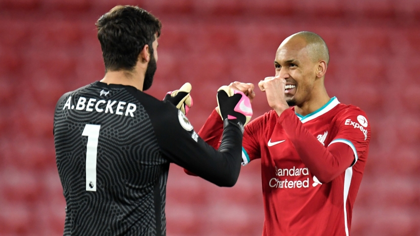 Liverpool duo Fabinho and Alisson expected to miss Watford clash due to Brazil game