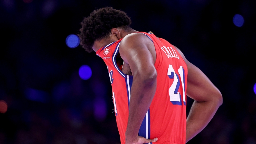 'Warrior' Embiid unlikely to miss out for 76ers despite injury scare