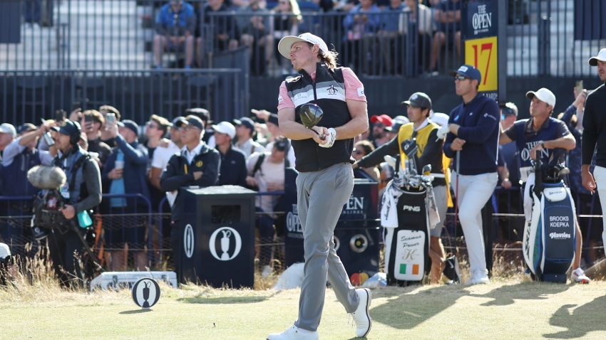 The Open: Smith leads and McIlroy in the hunt as Woods waves likely St Andrews farewell