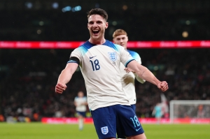 Declan Rice urges England to finish 2023 with a ‘bang’ in North Macedonia