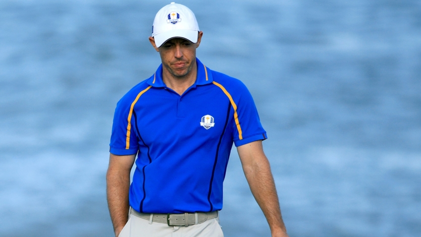 Ryder Cup: McIlroy benched for Saturday&#039;s foursomes as Europe face uphill task