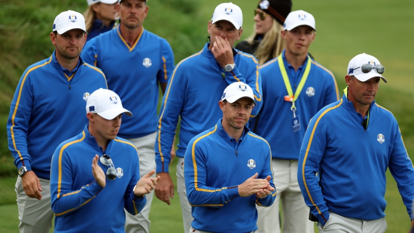 Ryder Cup: &#039;Tough day&#039; for Europe but Harrington upbeat after Friday&#039;s finish