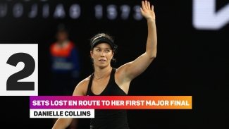 Australian Open: Collins swats Swiatek aside to reach first grand slam final
