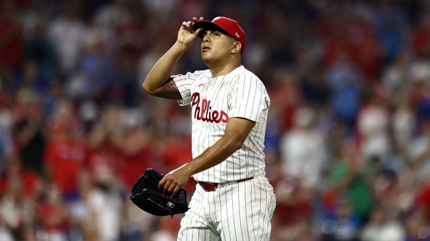 MLB: Phillies&#039; Suarez strikes out 10 to win 9th straight start