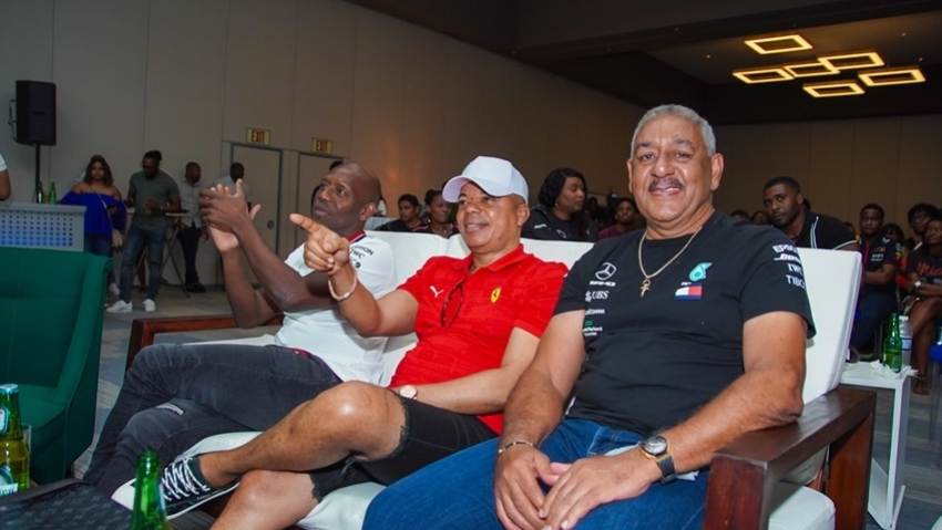Jamaican fans embrace Formula One at Miami Grand Prix viewing event